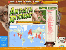 Tablet Screenshot of andataritorno.com